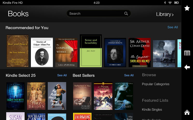 Book Apps For Kindle Fire